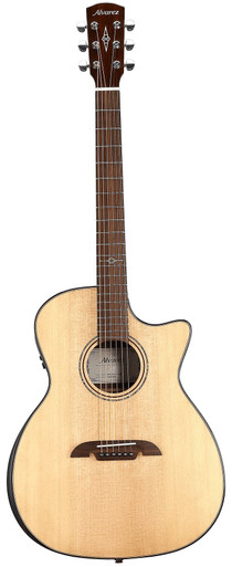 Alvarez Artist Elite AEG70CE Grand Auditorium Electro Acoustic in Natural with Cutaway - Image 3