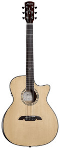 Alvarez Artist Elite AEG80CE Grand Auditorium Electro Acoustic in Natural with Cutaway - Image 2