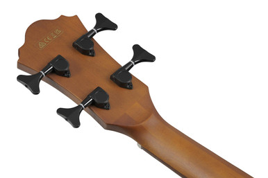 Ibanez AEGB24FE Fretless Electro Acoustic Guitar in Open Pore Natural - Image 3