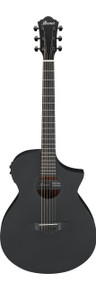 Ibanez AEWC13-WK Acoustic Guitar In Weathered Black Open Pore - Image 2