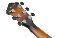 Ibanez AEWC400-AMS Electro Acoustic Guitar in Amber Sunburst High Gloss - Image 2