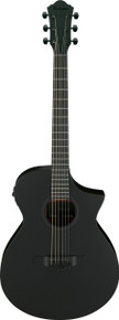 Ibanez AEWC621-BOT AEWC Series Electro Acoustic Guitar in Black Out - Image 2
