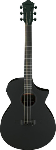Ibanez AEWC621-BOT AEWC Series Electro Acoustic Guitar in Black Out - Image 3