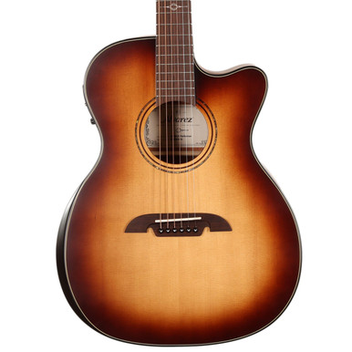 Alvarez Performer AF60CE Folk OM Electro Acoustic in Shadowburst