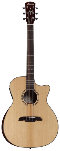 Alvarez Artist AG60CE Grand Auditorium Electro Acoustic in Natural with Cutaway - Image 3