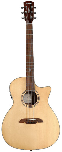 Alvarez Artist AG70CE Grand Auditorium Electro Acoustic in Natural with Cutaway - Image 3