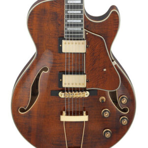 Ibanez AG95MG-DA Artcore Expressionist Hollow Body Electric Guitar in Dark Amber