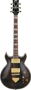 Ibanez AR520HME-NT Semi-Hollow Electric Guitar in Natural - Image 2