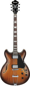Ibanez AS7328-TBC Artcore Baritone Semi-Hollow Electric Guitar in Tobacco Brown - Image 2