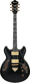 Ibanez AS93SP-BK AS Series Semi-Hollow Electric Guitar in Black - Image 2
