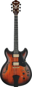 Ibanez ASH300-TBC Artstar Semi-Hollow Electric Guitar in Tobacco Brown - Image 2