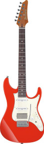 Ibanez AZ2204NW-VR AZ Prestige Series HSS Electric Guitar in Vermillion Red - Image 2
