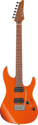 Ibanez AZ2402-ROM Prestige Electric Guitar in Roadster Orange Metallic - Image 3