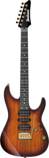 Ibanez AZ47P2K-DEB AZ Premium HSH Electric Guitar in Dragon Eye Burst - Image 3