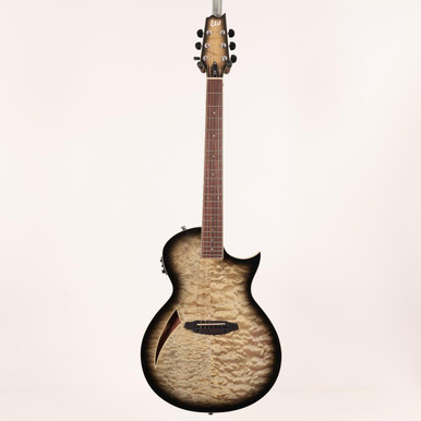 B Stock : ESP LTD Tl-6 QM Charcoal Burst Electric Guitar 001 - Image 3