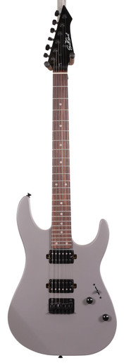 B Stock : Eastcoast MT1 Electric Guitar in Satin Stone Grey Rosewood Fretboard 001 - Image 3