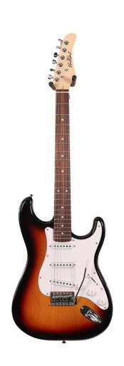 B Stock : Eastcoast ST1 Electric Guitar in 3 Tone Sunburst Rosewood Fretboard 002 - Image 3