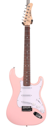 B Stock : Eastcoast ST1 Electric Guitar in Shell Pink Rosewood Fretboard 007 - Image 3