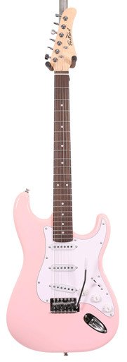 B Stock : Eastcoast ST1 Electric Guitar in Shell Pink Rosewood Fretboard 009 - Image 3