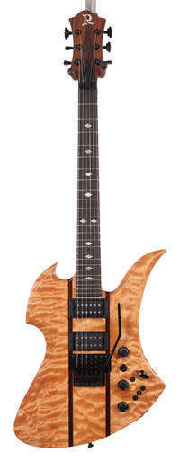 B Stock : BC Rich Mockingbird SL Custom Electric Guitar in Natural 001 - Image 3