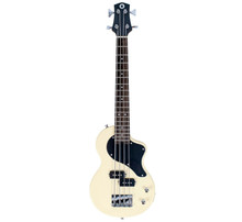 Blackstar Carry-On Travel Bass Guitar in Vintage White - Image 2