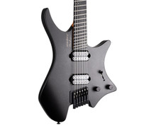Strandberg Boden Metal NX 6 Electric Guitar in Black Granite, Roasted Maple Neck (54647) - Image 3