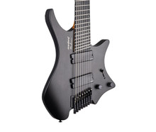 Strandberg Boden Metal NX 8 Electric Guitar in Black Granite, Roasted Maple Neck (54645) - Image 3