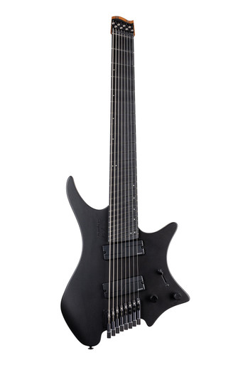 Strandberg Boden Metal NX 8 Electric Guitar in Black Granite, Roasted Maple Neck - Image 3
