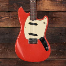 Shabat Bobcat Electric Guitar in Fiesta Red 24" Scale - Image 2