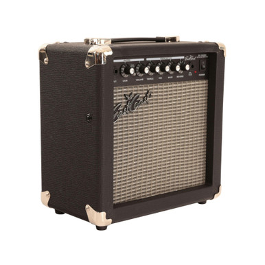 EastCoast ST2 Electric Guitar Starter Pack in Blue Metallic with 15W Amp & Accessories - Image 3