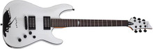 Schecter C-1 Jerry Horton 25th Anniversary Electric Guitar in White - Image 2