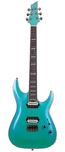 Schecter C-1 SLS Hollywood Electric Guitar in Glacier Metallic - Image 3