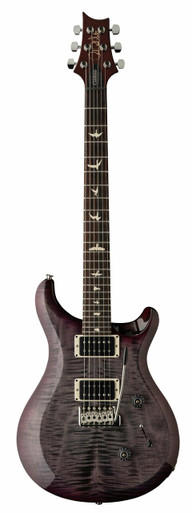 PRS S2 Custom 24 Electric Guitar in Faded Gray Black Purple Burst - Image 3