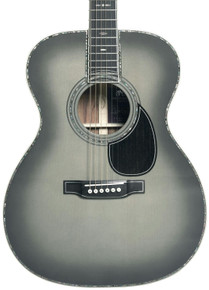 Martin Custom OM-45 John Mayer Platinum 20th Anniversary Acoustic Guitar (25375) - Image 3