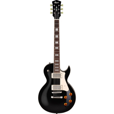 Cort CR200 Classic Rock Series Electric Guitar in Black - Image 3