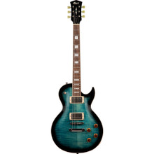 Cort CR250 Classic Rock Series Electric Guitar in Dark Blue Burst - Image 2