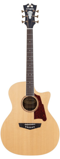 D'Angelico Premier Gramercy Grand Auditorium CE Acoustic Guitar in Natural - Image 3