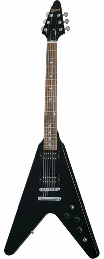 Gibson '80s Flying V Electric Guitar in Ebony - Image 3