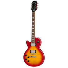 Epiphone Les Paul Tribute Plus Left Handed Electric Guitar in Heritage Cherry Sunburst - Image 2