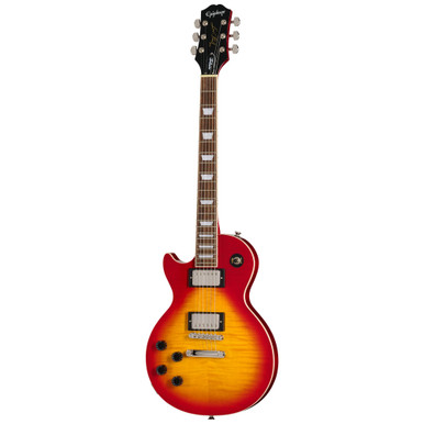 Epiphone Les Paul Tribute Plus Left Handed Electric Guitar in Heritage Cherry Sunburst - Image 3