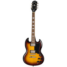Epiphone SG Tribute Plus Electric Guitar in Vintage Sunburst - Image 2