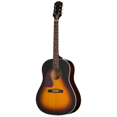 Epiphone Inspired by Gibson J-45 Studio Left Handed Electro Acoustic Guitar in Vintage Sunburst - Image 3