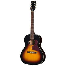 Epiphone Inspired by Gibson Blues King Studio Electro Acoustic Guitar in Dark Burst - Image 2