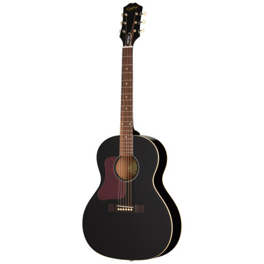 Epiphone Inspired by Gibson Blues King Studio Left Handed Electro Acoustic Guitar in Ebony - Image 3