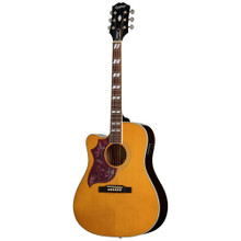 Epiphone Inspired by Gibson Hummingbird Studio EC Left Handed Electro Acoustic Guitar in Natural - Image 2