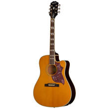 Epiphone Inspired by Gibson Hummingbird Studio EC Electro Acoustic Guitar in Natural - Image 2