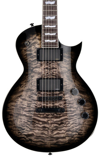 ESP LTD EC-400 Electric Guitar in See Thru Black Sunburst - Image 1