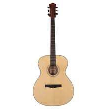 EastCoast G1 Grand Auditorium Acoustic Guitar In Natural - Image 2