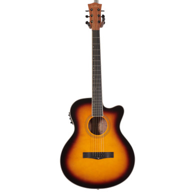 EastCoast G1CE Grand Auditorium Electro Acoustic in Dark Sunburst - Image 3