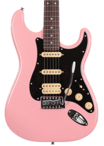 EastCoast ST2 HSS Electric Guitar in Bubblegum Metallic - Image 1